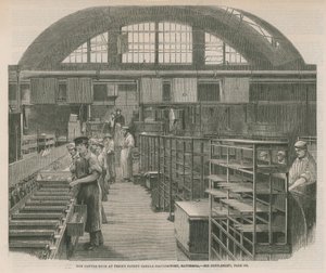 La salle des bougies à la Prices Patent Candle Manufactury, Battersea - English School