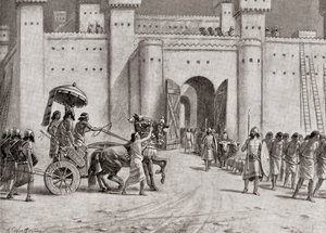 La prise de Damas en 732 avant J.-C. par Tiglath-Piléser III, d
