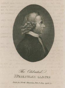 Le célèbre Joseph Priestley - English School