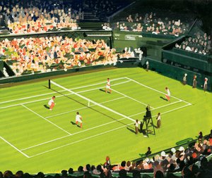 Le court central à Wimbledon - English School