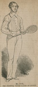 Le champion de tennis de Londres - English School