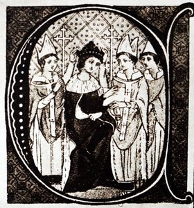 Le couronnement du roi Édouard Ier