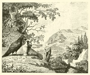 Le corbeau et le pichet - English School