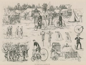 Le camp des cyclistes à Alexandra Park - English School