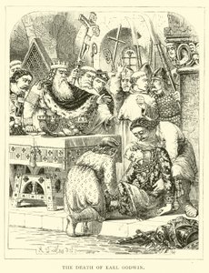 La mort du comte Godwin - English School