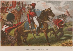 La mort de Picton - English School