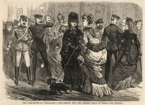 Le demi-monde à Versailles - English School