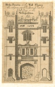 La plus ancienne vue connue de Newgate