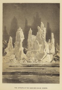 Les effets des rayons du soleil sur un iceberg - English School