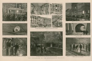 Les explosions sur le chemin de fer souterrain - English School