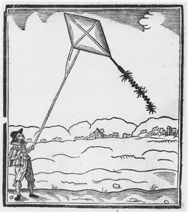 Le dragon ou cerf-volant enflammé