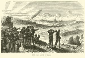 La première vue de Paris, septembre 1870 - English School