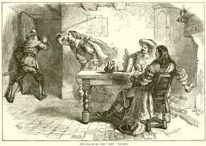 La bagarre à la taverne du navire - English School