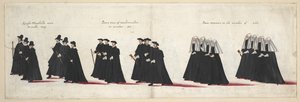 Le cortège funèbre de la reine Elizabeth I à l