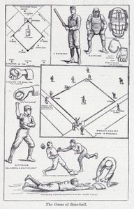 Le jeu de base-ball - English School