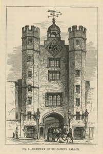 La porte du palais de St James