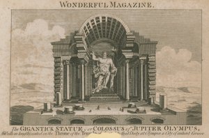 La statue gigantesque, ou Colosse de Jupiter Olympien