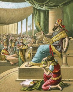 Le grand festin du roi Assuérus - English School