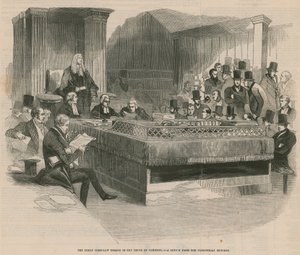 Le grand débat sur les Corn Laws à la Chambre des communes - English School