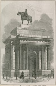 La grande statue de Wellington et l
