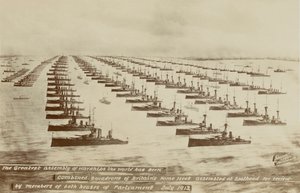La plus grande assemblée de navires de guerre que le monde ait vue