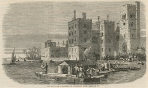 La marée haute à Lambeth mercredi dernier - English School