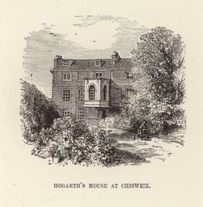 La maison de William Hogarth à Chiswick - English School