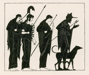 Le jugement de Paris (gravure) - English School