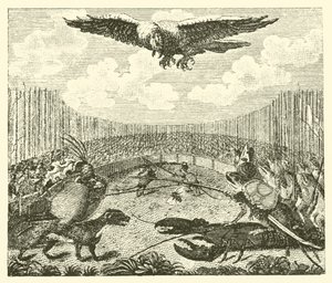Le cerf-volant, la grenouille et la souris