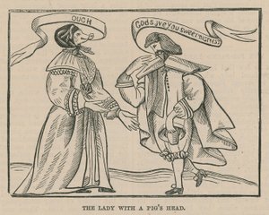 La dame à tête de cochon - English School