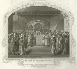 Le dernier des rois de Delhi - English School