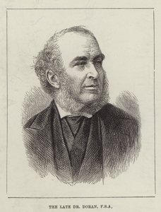 Feu Dr Doran, FSA (gravure) - English School