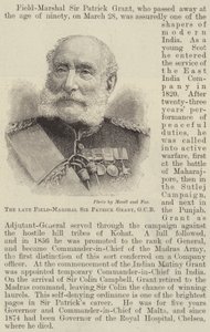 Feu Field-Marshal Sir Patrick Grant, GCB (gravure)