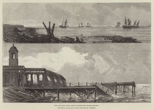 La récente tempête à Margate