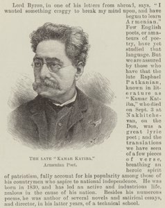Feu "Kamar Katiba," poète arménien