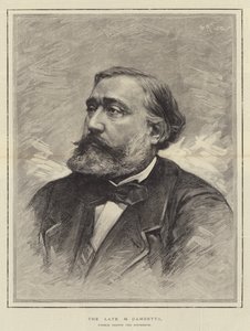 Feu M. Gambetta, orateur et homme d