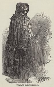 La défunte Madame Tussaud (gravure) - English School