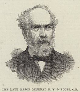 Le défunt Major-Général H Y D Scott, CB - English School
