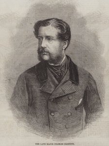 Feu le major Charles Nasmyth (gravure)