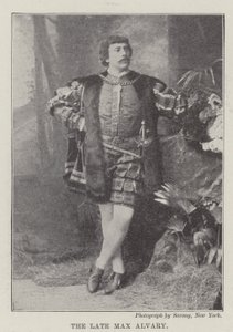 Feu Max Alvary (gravure) - English School