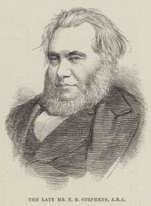 Feu M. E B Stephens, ARA (gravure) - English School