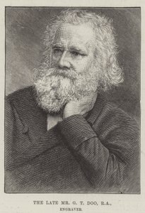 Feu M. G T Doo, RA, graveur (gravure) - English School