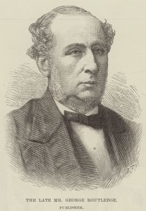 Feu M. George Routledge, éditeur (gravure) - English School
