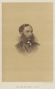 Feu M. Henry Savile (lithographie) - English School