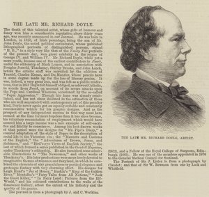 Feu M. Richard Doyle, artiste