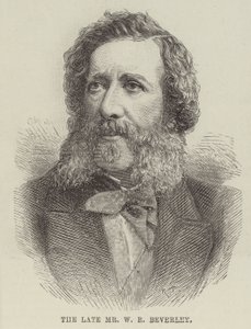 Feu M. W R Beverley (gravure) - English School
