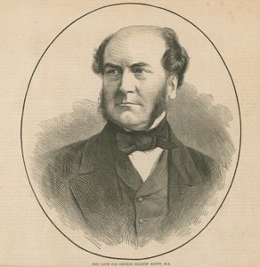 Feu Sir George Gilbert Scott, RA, architecte - English School
