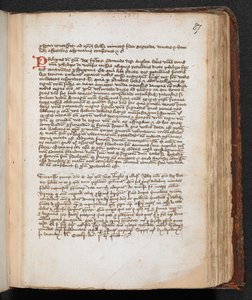 La lettre de Robert le Bruce à Édouard II, ajoutée en bas de la page - English School