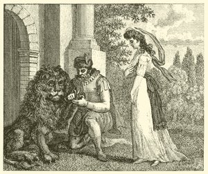 Le lion amoureux (gravure)