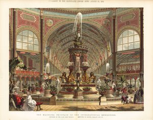 La fontaine en majolique à l